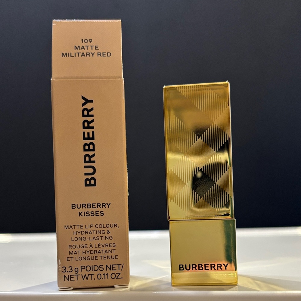 Burberry Matte Lipstick — Matte Military Red - Picture 2 of 2